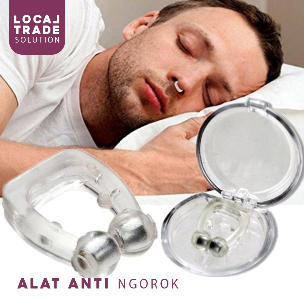 Alat Bantu / Solusi Anti Ngorok Dengkur Mendengkur - Nose Breathing Stop Snoring Magnetic