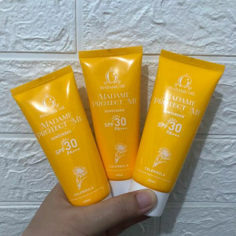 Sunscreen Madame Gie Mdame Protect Me SPF30 PA+++ With Calendula Extract 60ml