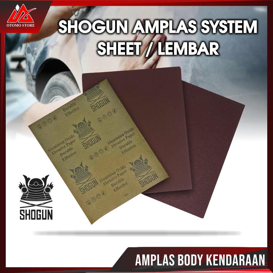 Amplas Halus Body Motor Mobil Compound Poles Polishing SHOGUN AMPLAS SHEET / LEMBAR (230mm x 280mm)