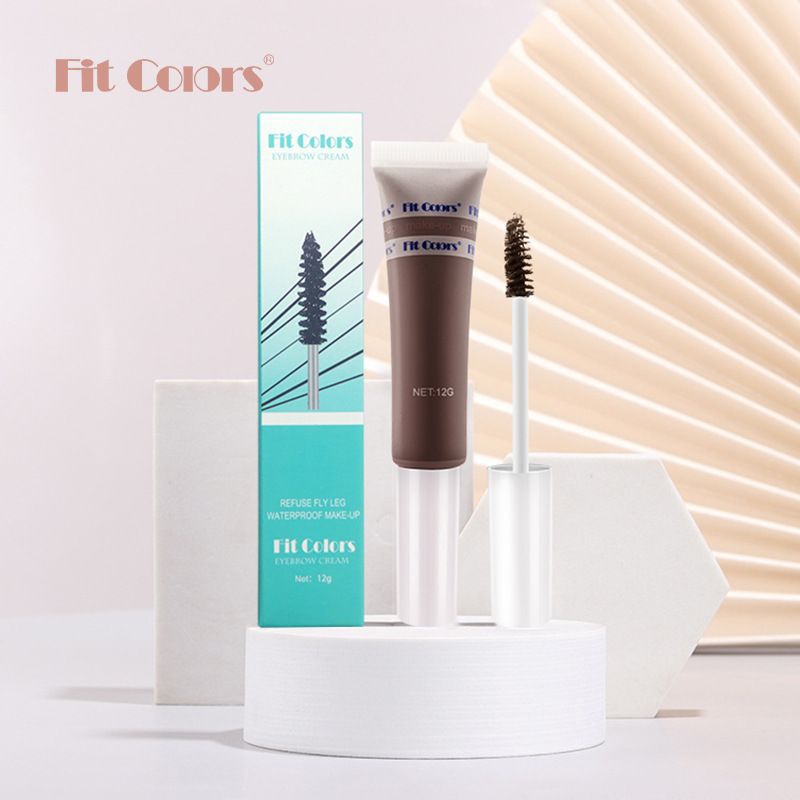 Eyebrow Cream Waterproof FIT COLORS Original Krim Alis Mata 12g