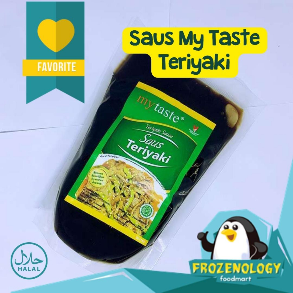 

Saus Teriyaki Sauce My Taste 500 gr Saos Tumis Grill BestSeller g gram