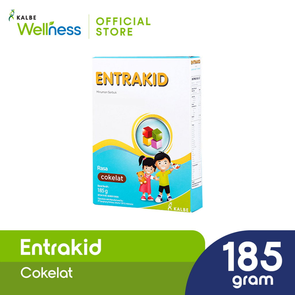 

Entrakid Cokelat 185gr - Nutrisi Khusus Anak