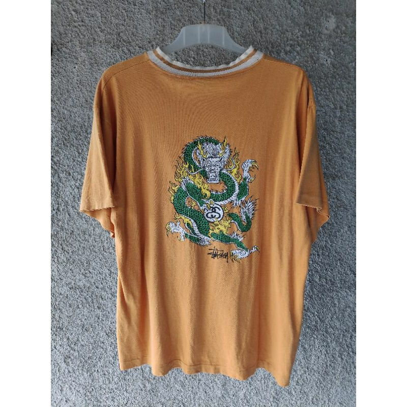 Vintage tshirt stussy dragon