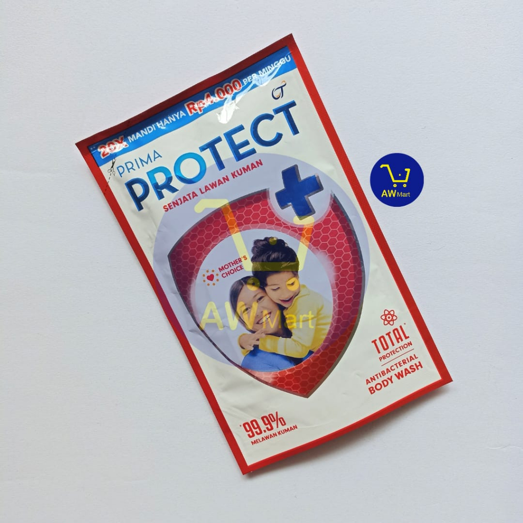 BODY WASH PRIMA PROTECT+ 80ML – SABUN CAIR PRIMA PROTECT+ ANTIBACTERIAL 80ML