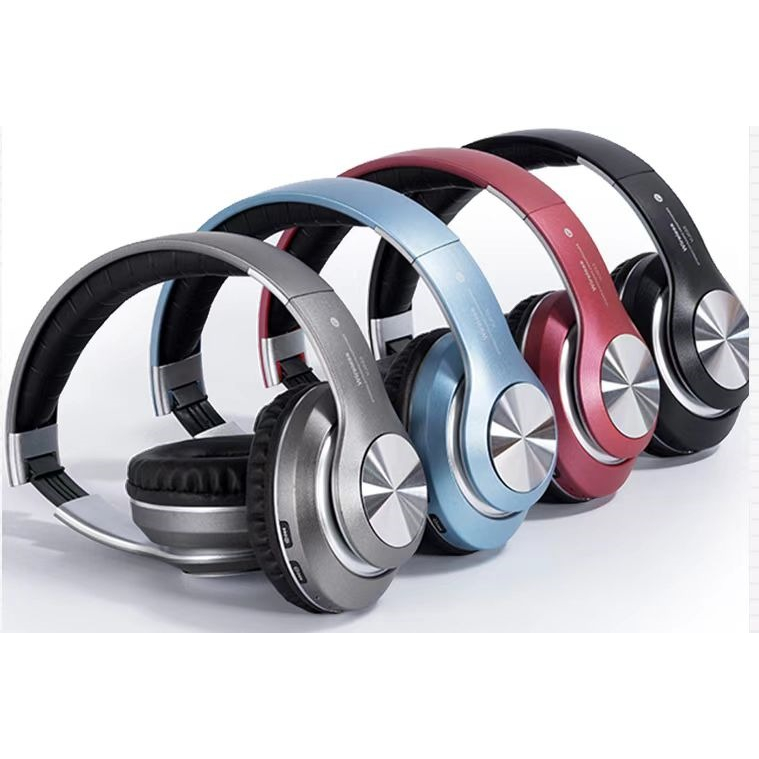 Headset Earphone Bluetooth Gaming Earphone Stereo Headphone Bluetooth Nirkabel Music Over Ear With Mic 9D Dynamic HD Sound For Komputer Laptop Handphone EXTRA BASS - V33