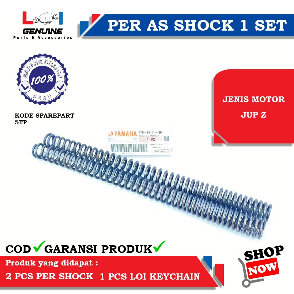 -LOI- PER SHOCK SET DEPAN YAMAHA JUPITER Z 5TP