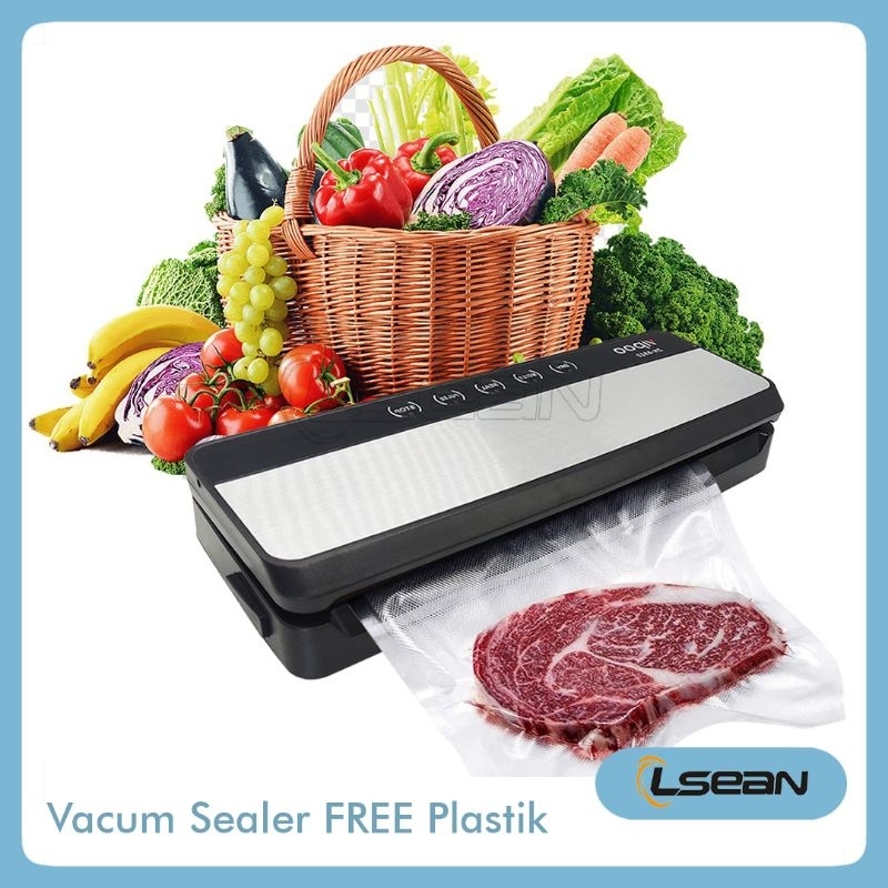 VACUUM SEALER PENGEMAS SEGEL MAKANAN KERING BASAH PORTABLE