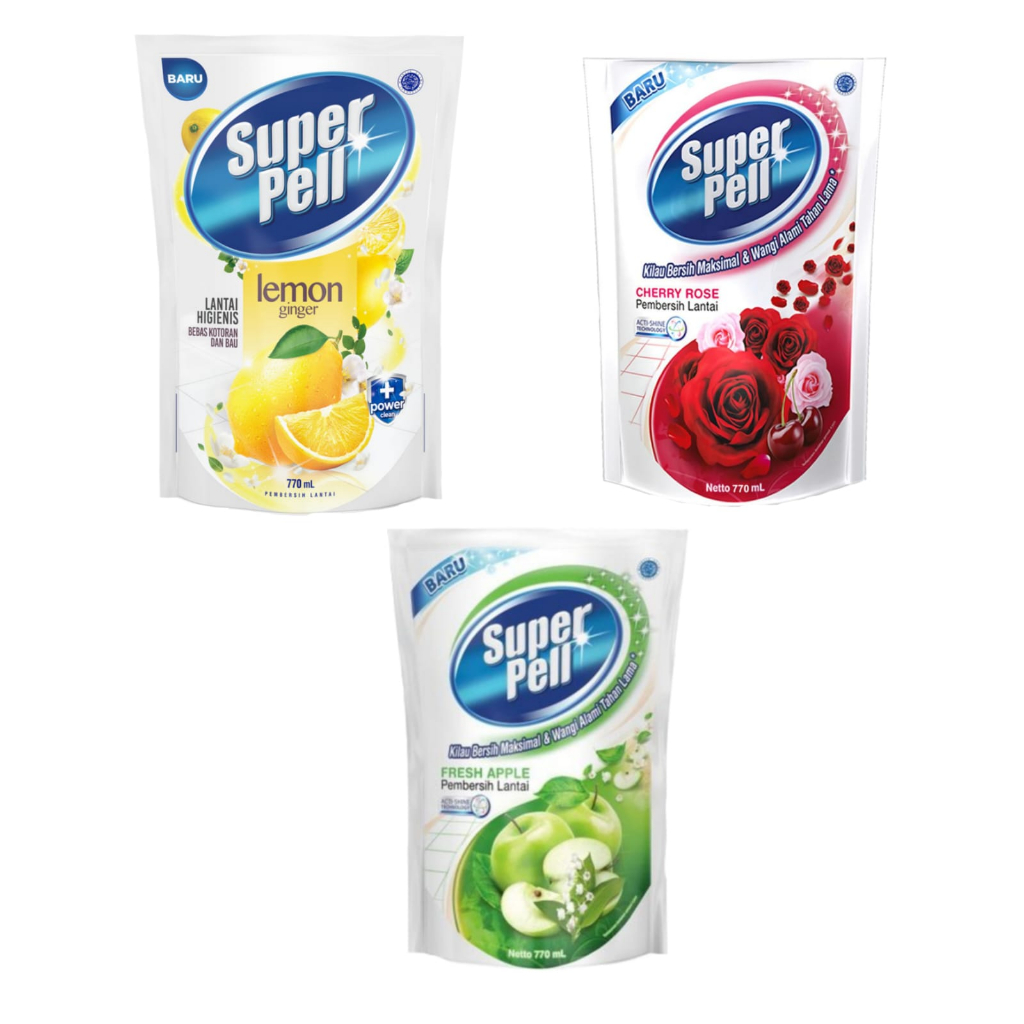 SUPERPEL CAIRAN PEMBERSIH LANTAI FLOOR 770 ML