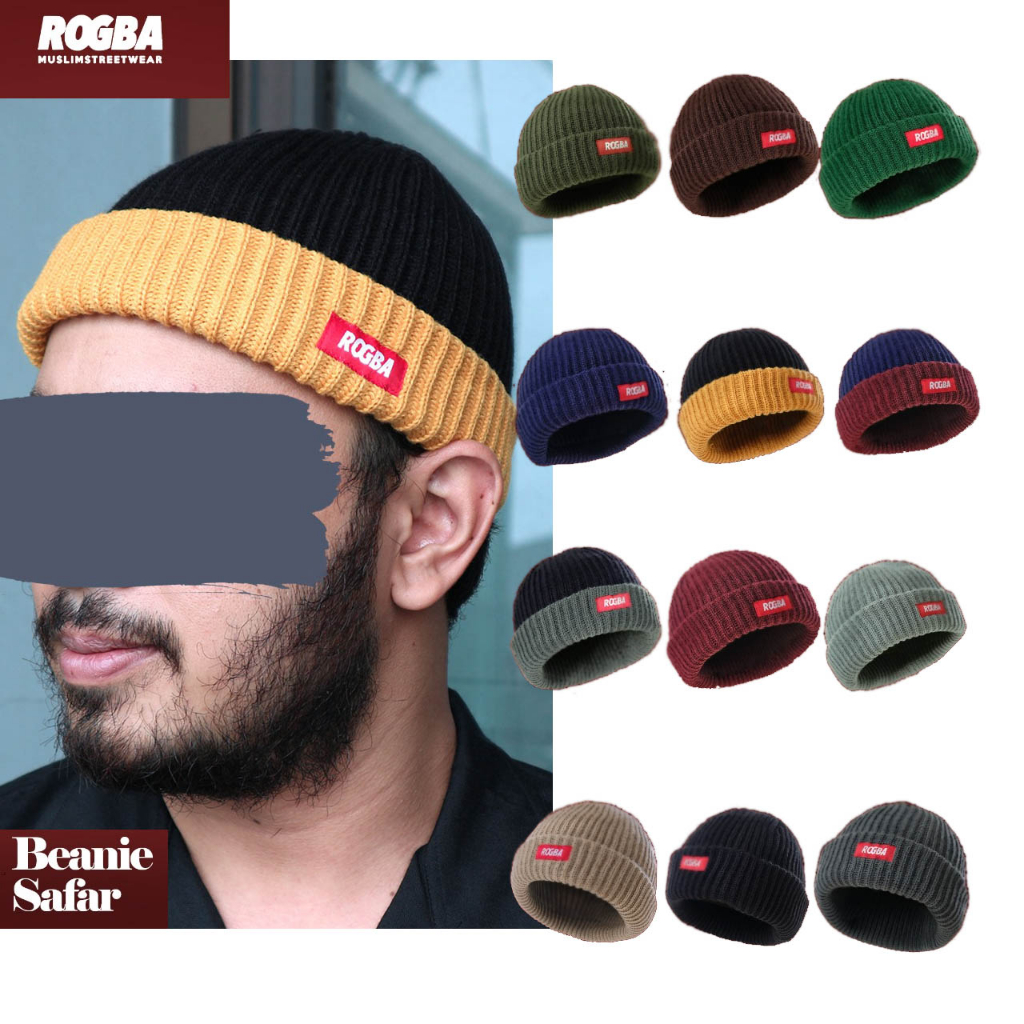 ROSAL Peci Topi Beanie Kupluk Pria