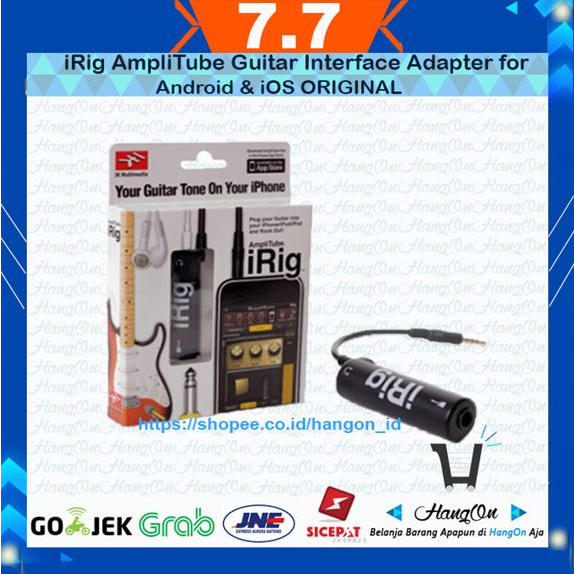 Irig Amplitube Guitar for iOS and Android