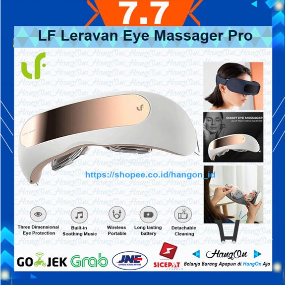 LF Leravan Eye Massager / Massage Pro Alat Pijat Mata Elektrik Terapi Lefan Reflexy Mata