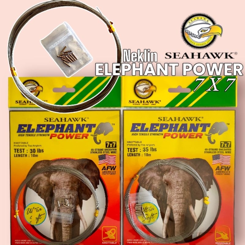 NEKLIN SEAHAWK ELEPHANT POWER 7X7