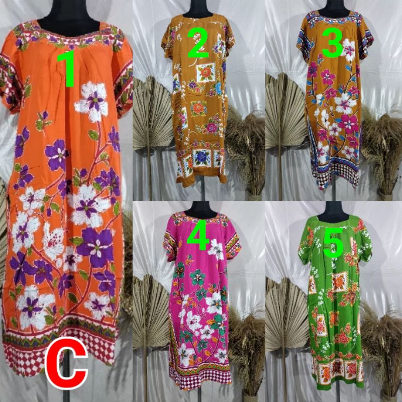 DASTER BATIK ORI HENGKY SIKAK  LD 120 CM