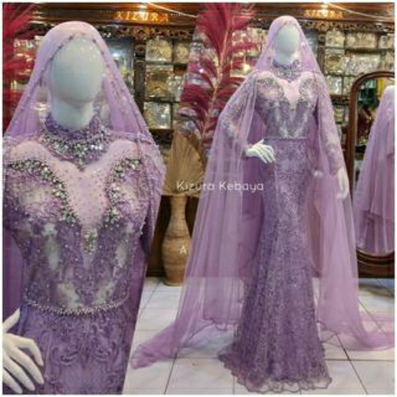 Dress Simple Mewah Wedding Dress Payet