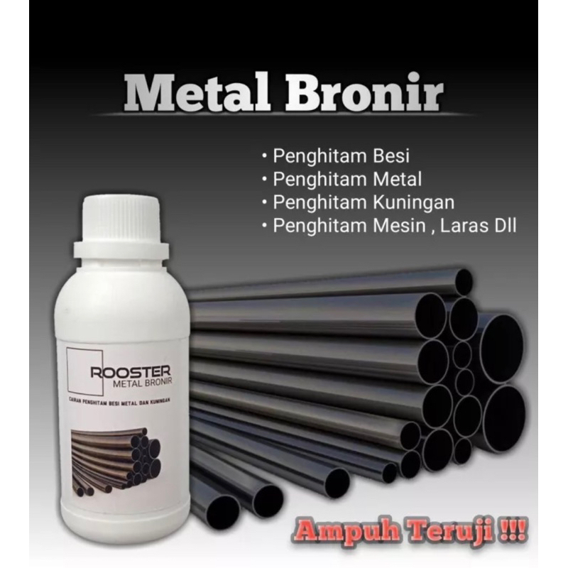 SS Metal Bronir (Penghitam Logam)