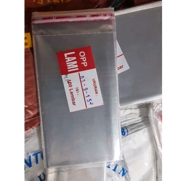 Plastik OPP Lami Bening Tebal