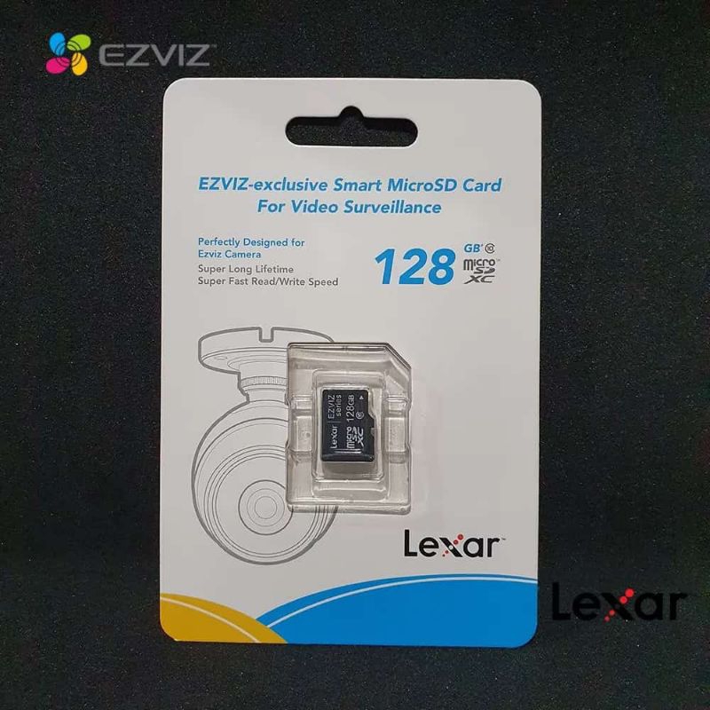 READY STOK !! Ezviz Mikro SD Card 128GB Class Lexsar Memory