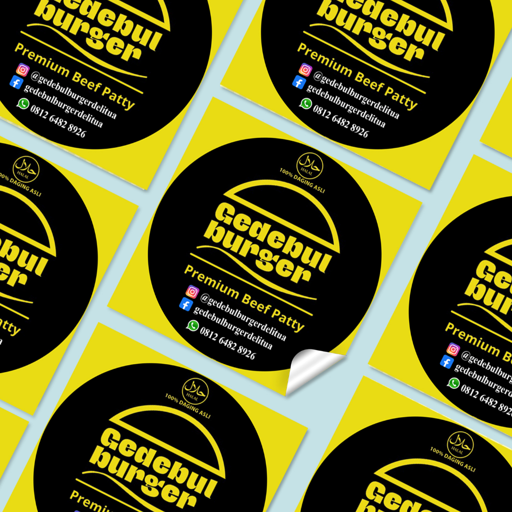 

STICKER LABEL UNTUK PRODUK KUALITAS PREMIUM MURAH