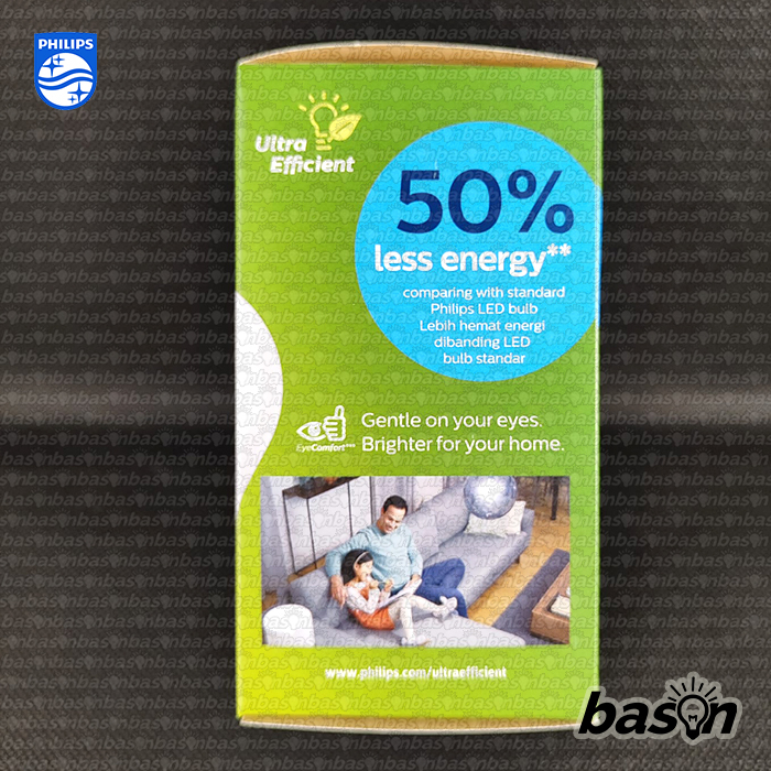 PHILIPS LED Bulb Ultra Efficient 5W E27 - Bohlam Lampu UE setara 10W
