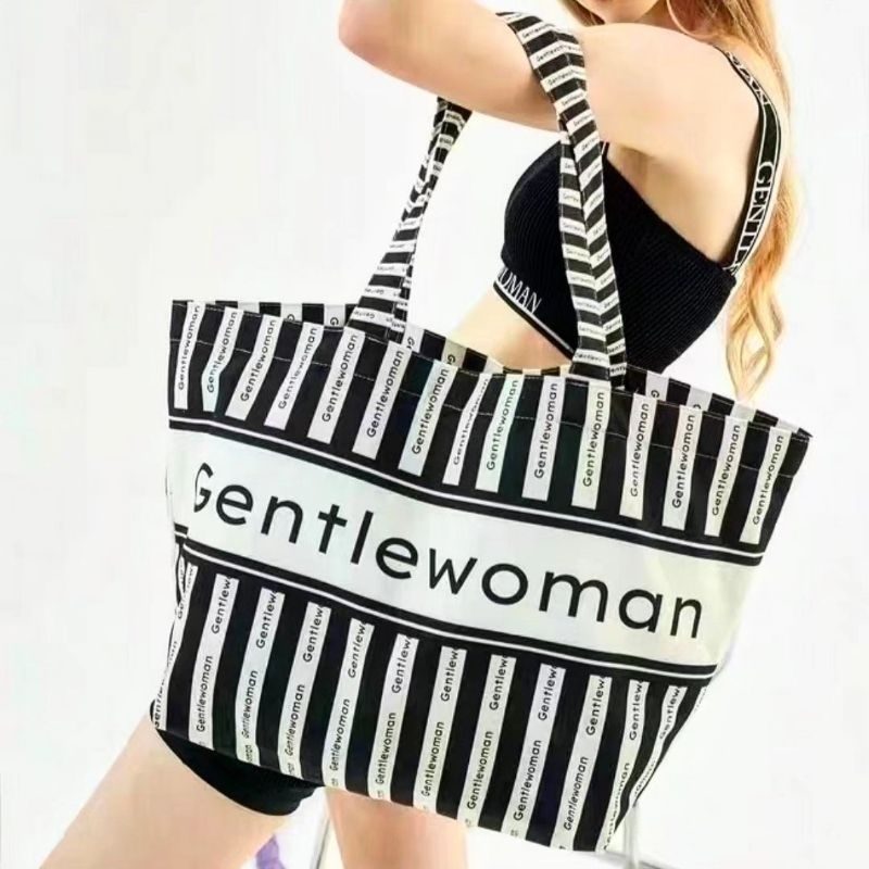 GNTLE.WOMAN STRIPE TOTE