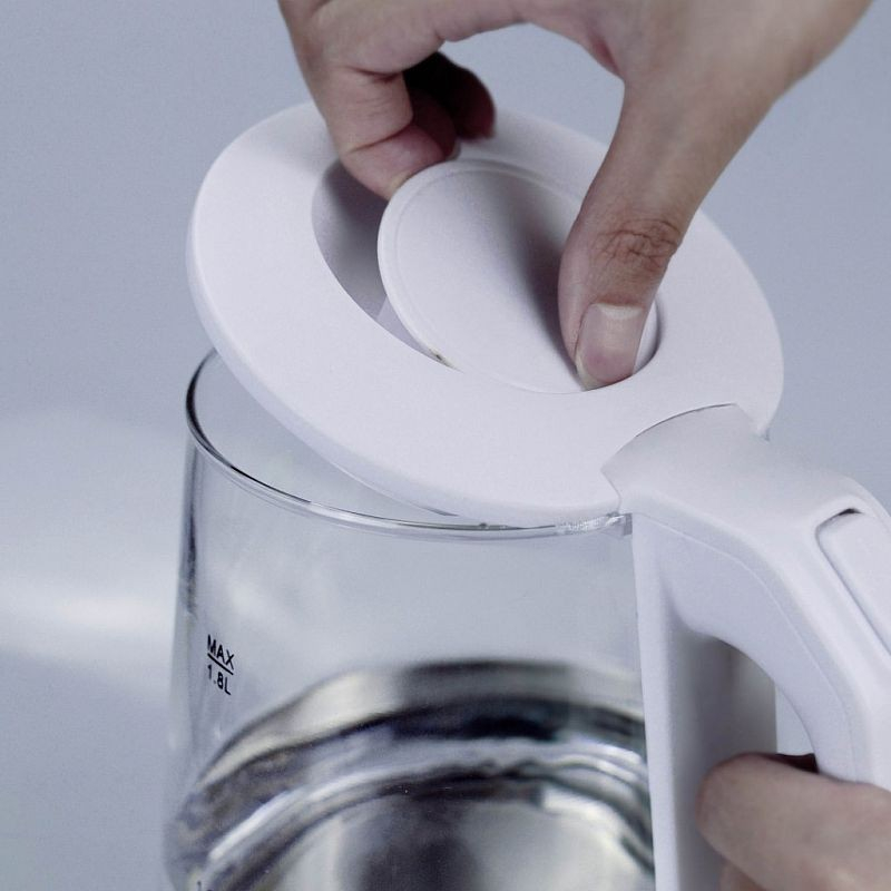 Teko Listrik Kaca Idealife IL-113S Pemanas Air Ketel Elektrik 1.8 Liter