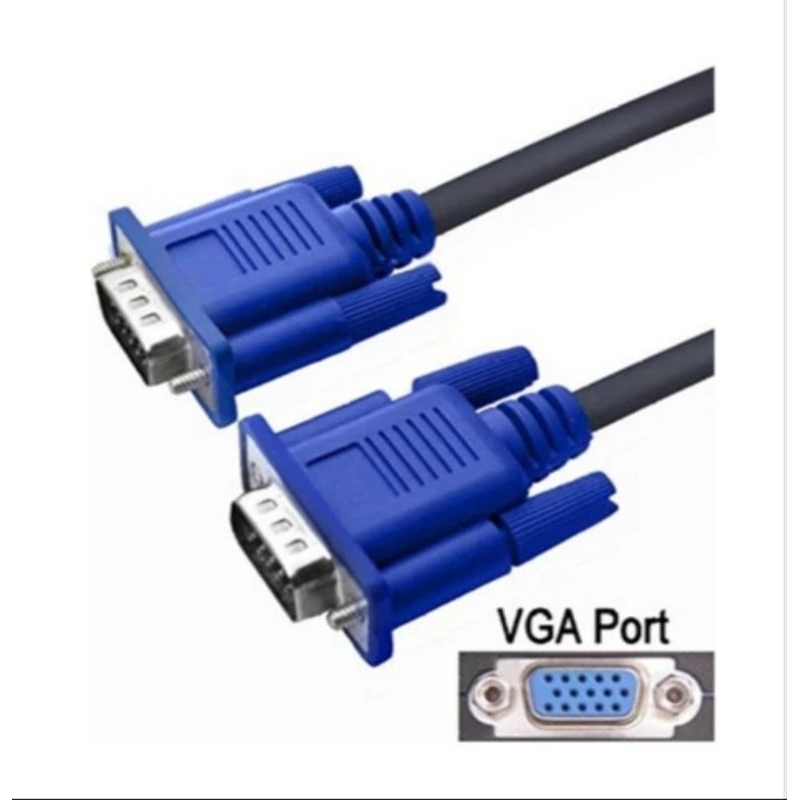 Cable VGA M/M Full HD1080p panjang 1,5meter kualitas terbaik bukan asal abal