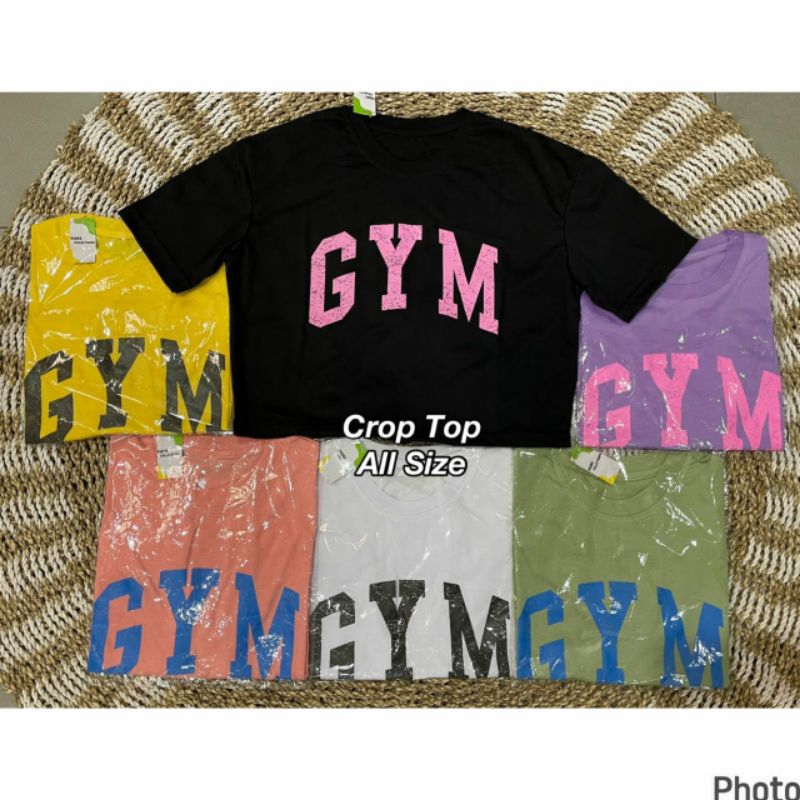 crop Top Wanita/kaos wanita/crop top GYM