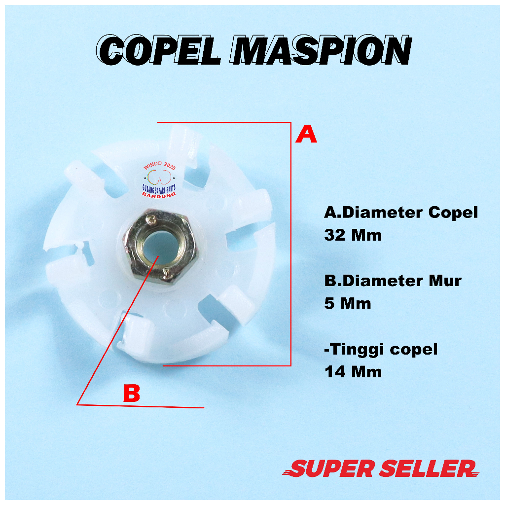 COPEL BLENDER MASPION | GEAR / KOPEL BLANDER | GIGI BLENDER MASPION PLASTIK