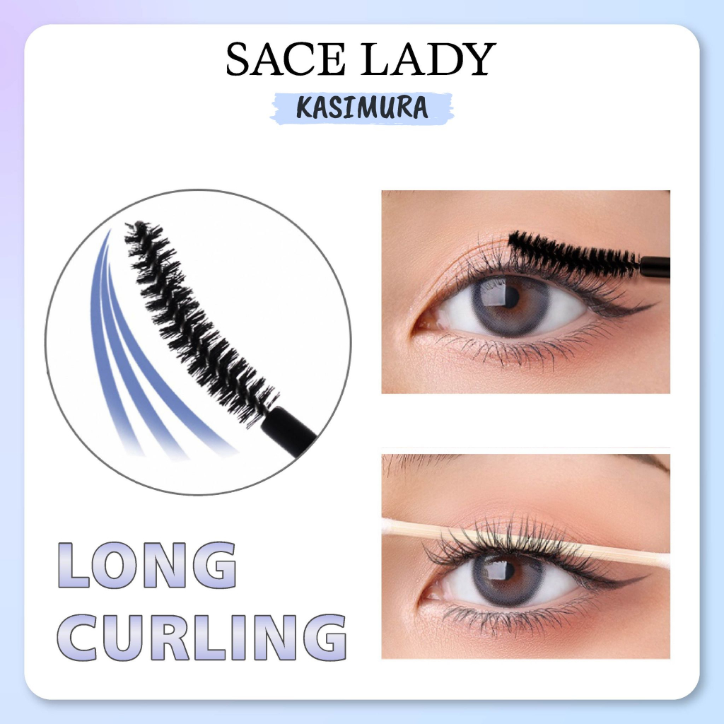 Sace Lady Waterproof Mascara (Tahan Lama) - Kasimura