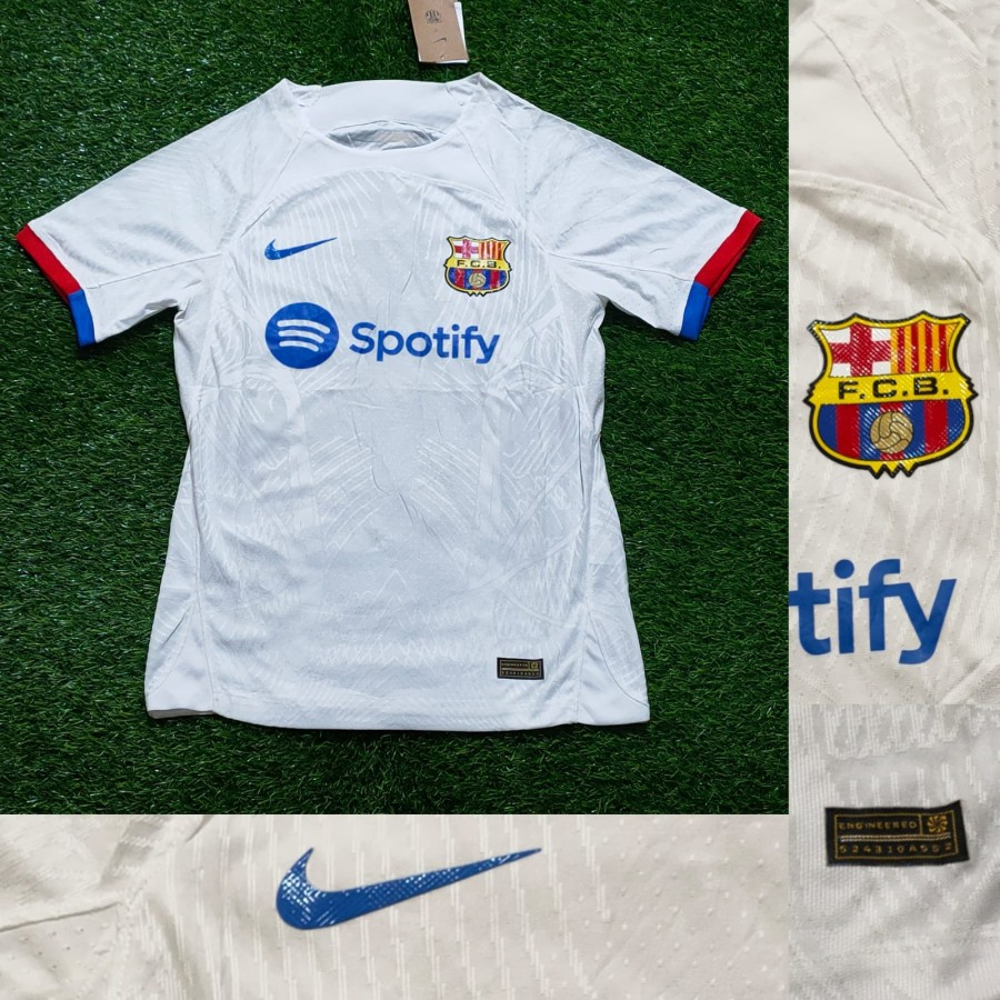 PLAYER ISSUE JERSEY BARCAA AWAY VAPORKNIT 2023/2024 GRADE ORI