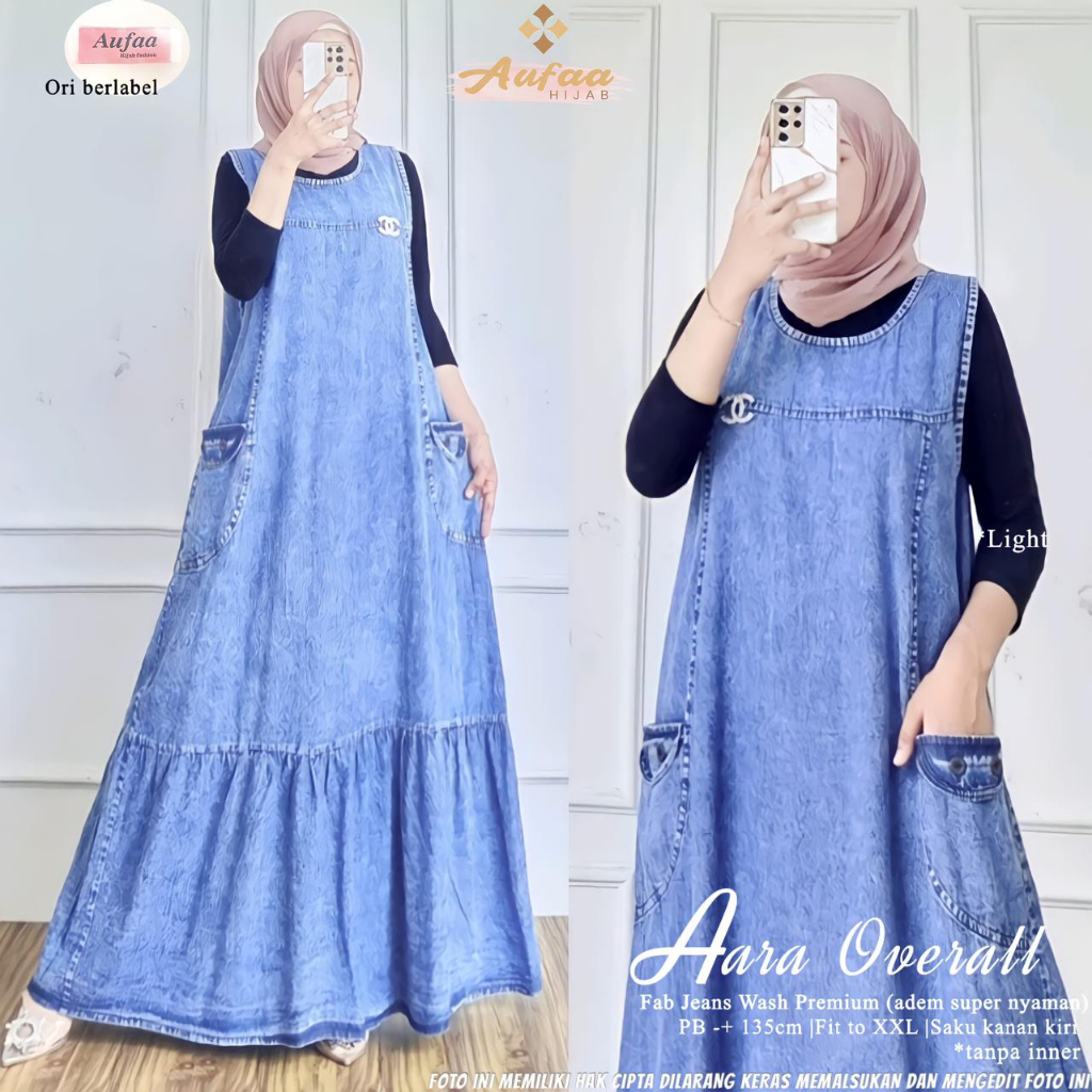 Aara Overall Jeans Aufaa