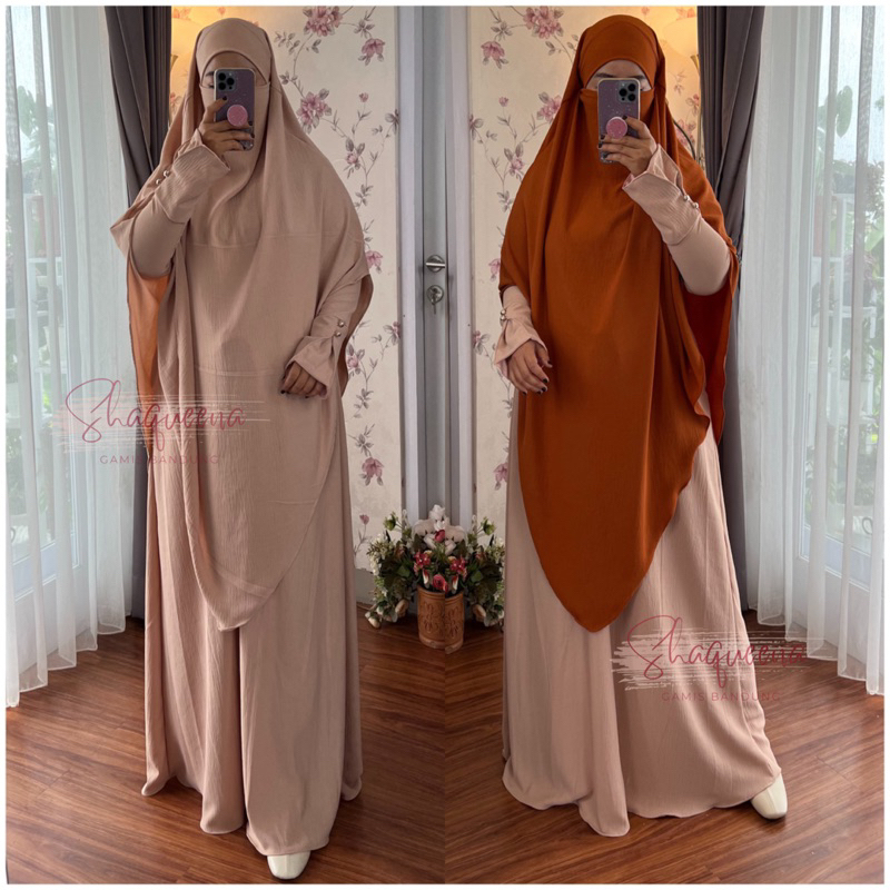 Gamis Marwah Termurah + Khimar Jumbo!