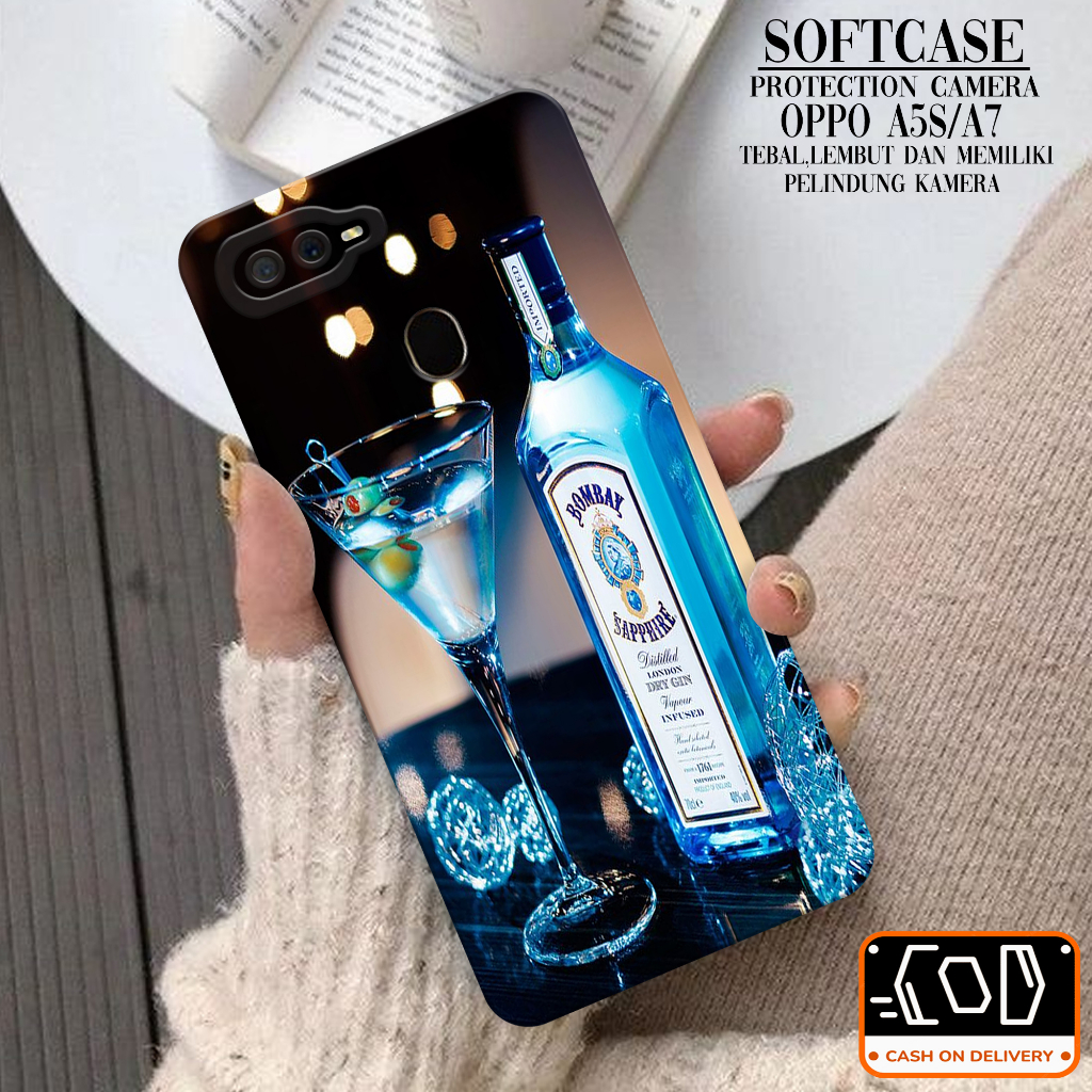 Softcase Oppo A5S/A7 Soft Protection Camera Case Oppo A5S/A7 Terbaru Pelindung Belakang Oppo A5S/A7 