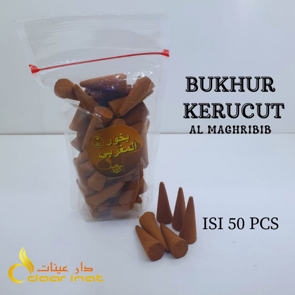 Bukhur kerucut /dupa kerucut gahru isi 50 pcs (asap atas) , PENGHARUM AROMA TERAPY