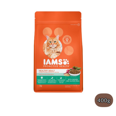 IAMS CAT FOOD PREMIUM 400gr
