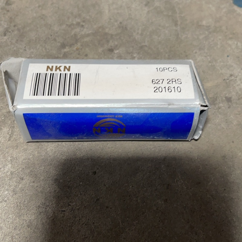 BEARING 627 2RS NKN ISI 10PCS