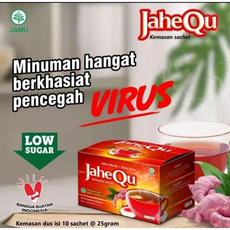 

Jahe Merah Bubuk JaheQu | Jahe Merah Instan |Jahe Merah Gula Aren | Jahe Minuman Suplemen