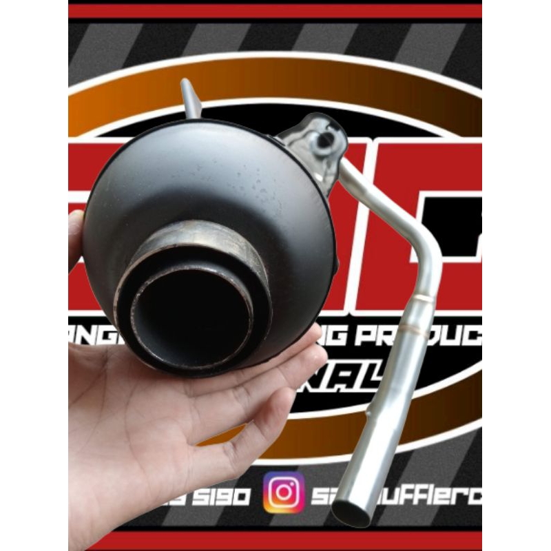 kenalpot copy CMS bay SACMUFFLER | beat deluxe, Genio, beat street