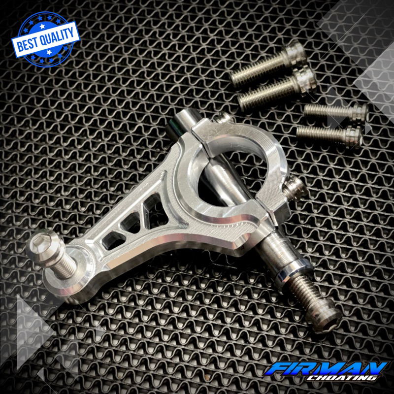 BAUT CUSTOM PROBOLT BREKET STABILIZER BAWAH RX KING M6x20 &amp; M8x25 STAINLESS ANTI KARAT (4 Biji / Sepakat)