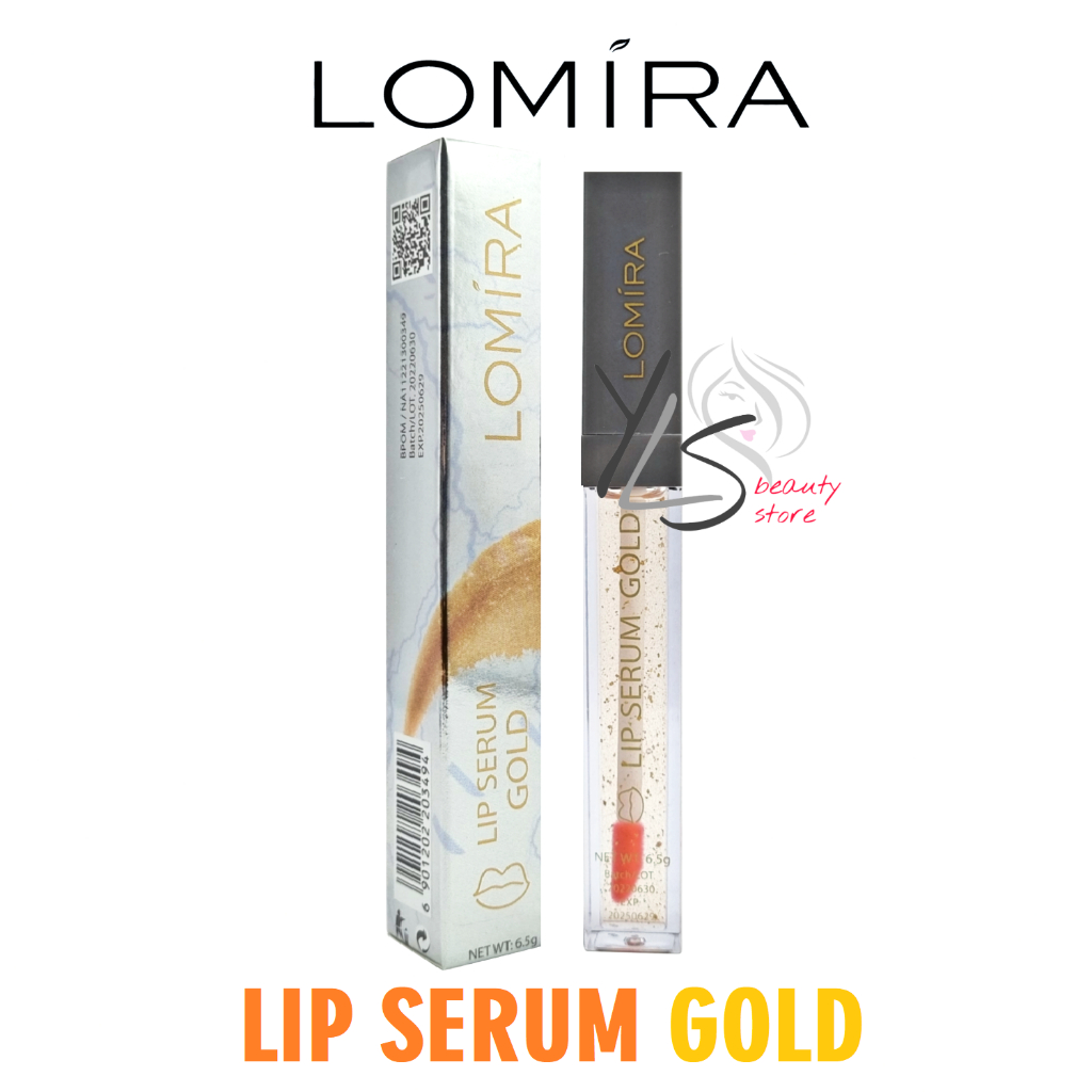 LOMIRA LIP SERUM GOLD - TERDAFTAR BPOM - LIP SERUM LOMIRA GOLD - SERUM BIBIR MURAH