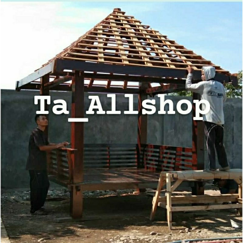Gazebo Kayu Jati Jepara/Gasebo