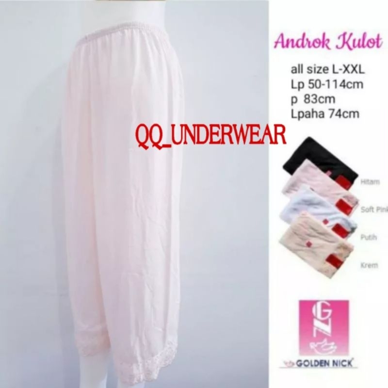 Dalaman Rok Celana Panjang Golden Nick