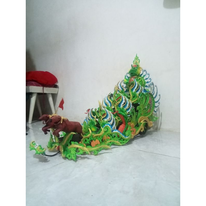 miniatur ul daul/tong tong tradisi Madura