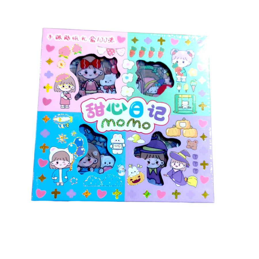 

Stiker Cute Estetik Motif Kartun Korea Lucu Anti Air Dekorasi