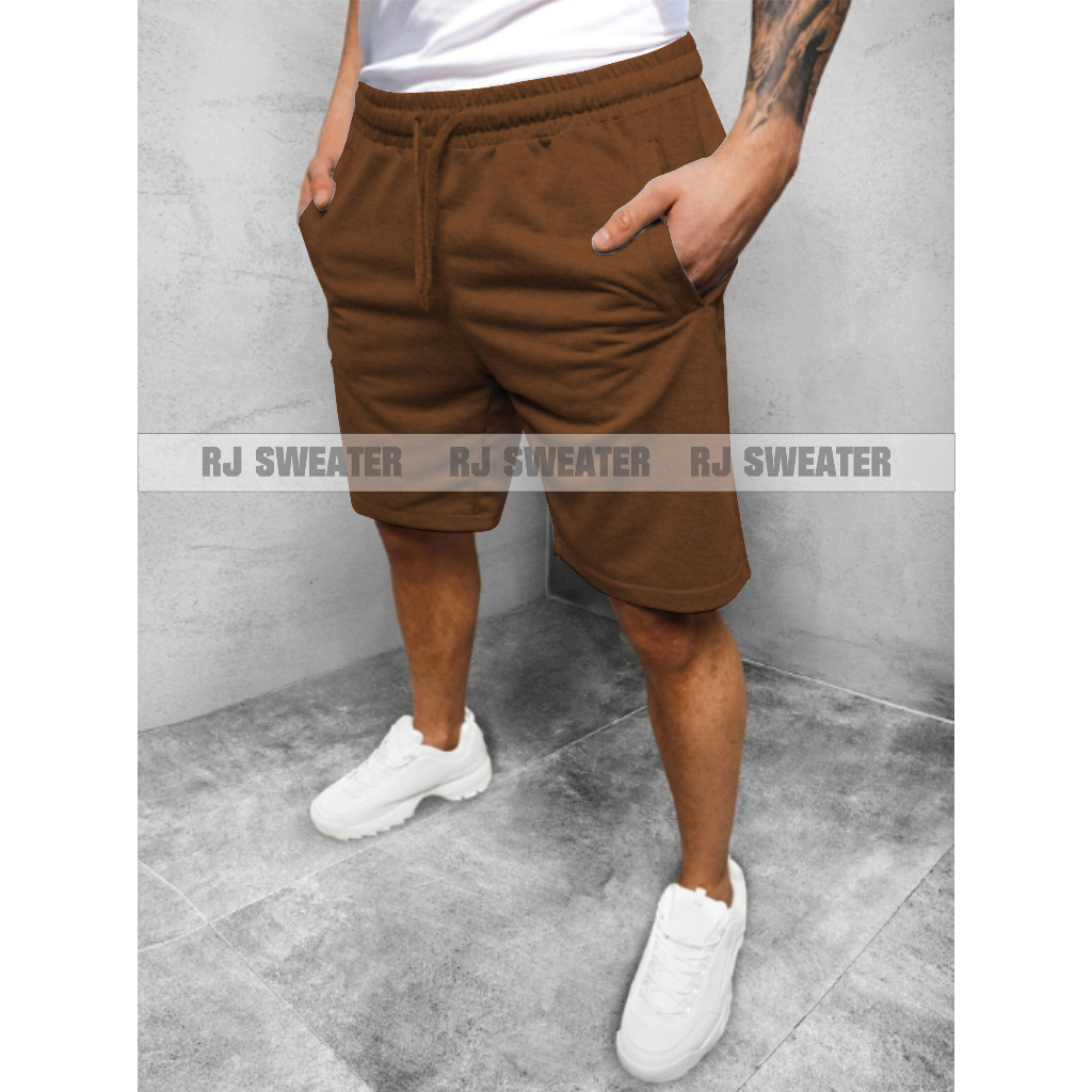 Celana Pendek Pria Santai / celana short pants pria Dewasa Polos kwalitas terbaik bahan terbaik adem dan nyaman