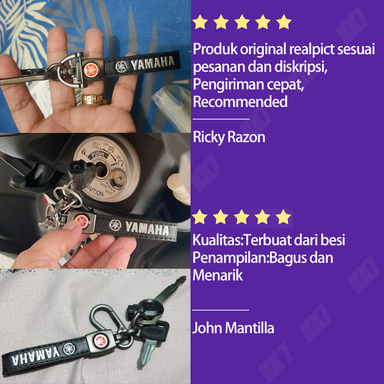 Yamaha Kulit Gantungan Kunci Motor