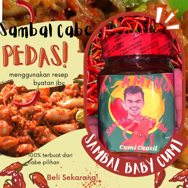 

sambal cumi A' Aming