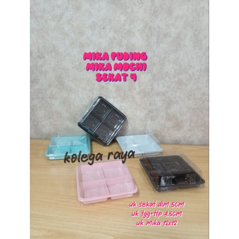 Mika Puding Mika Mochi Mika Bolu Sekat4  25PCS