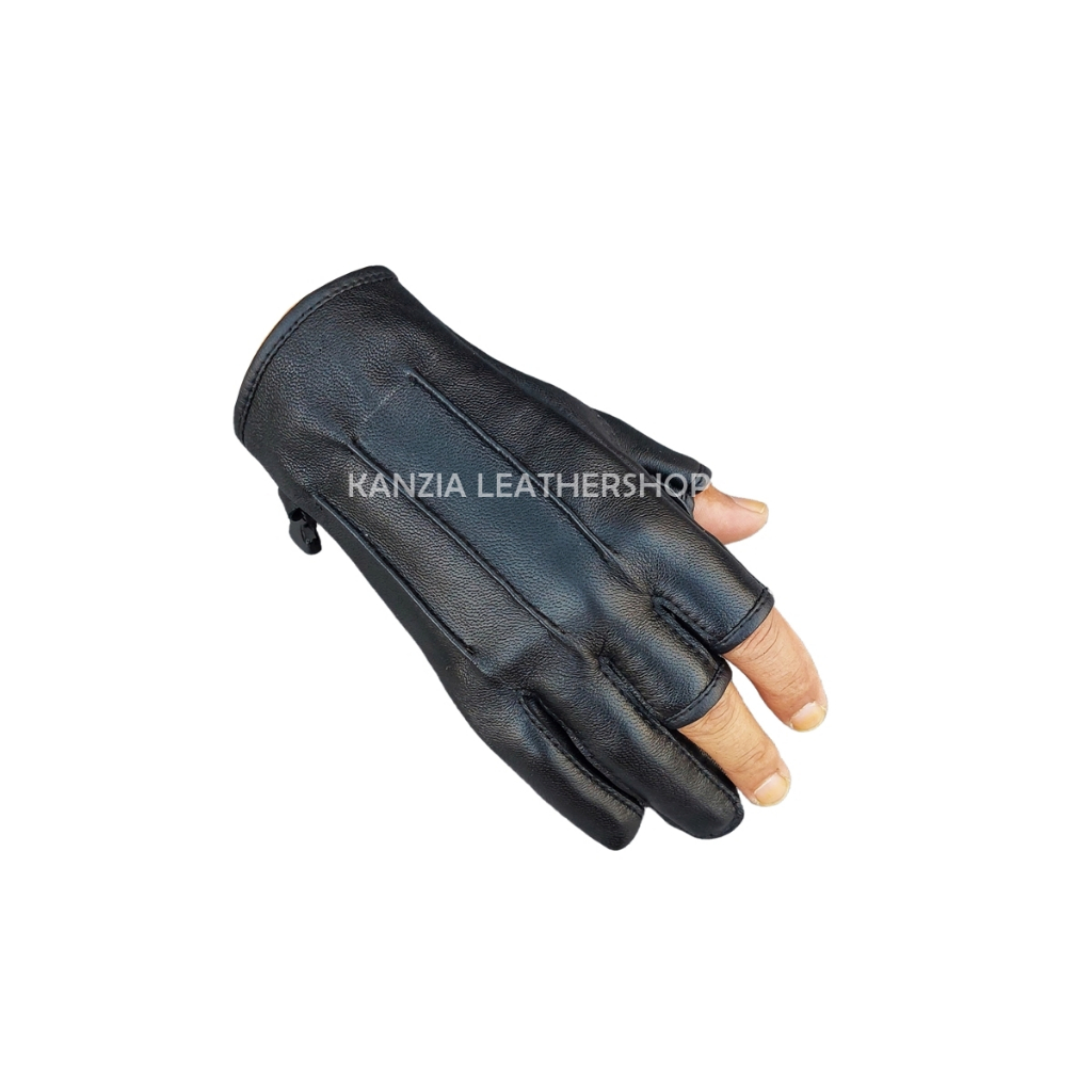 Sarung Tangan Memancing Kulit Kanzia Leathershop Fishing Gloves