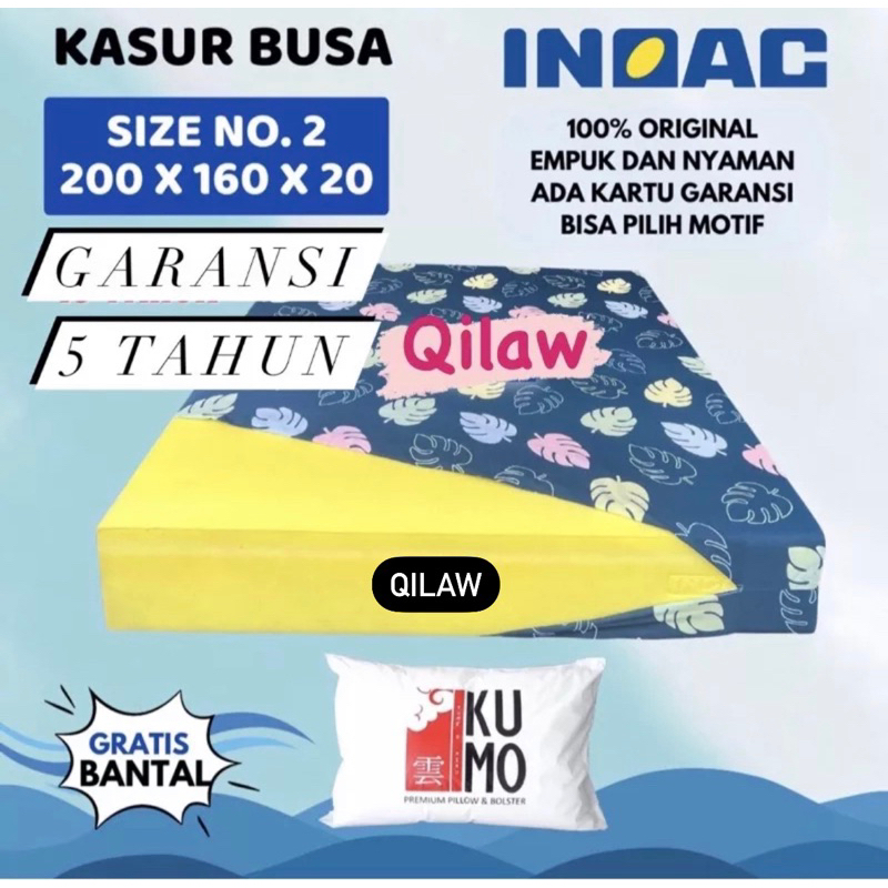 KASUR BUSA INOAC TERMURAH FREE BANTAL HOTEL BINTANG 5 GRANSI 5 TAHUN KUALITAS QUALITY